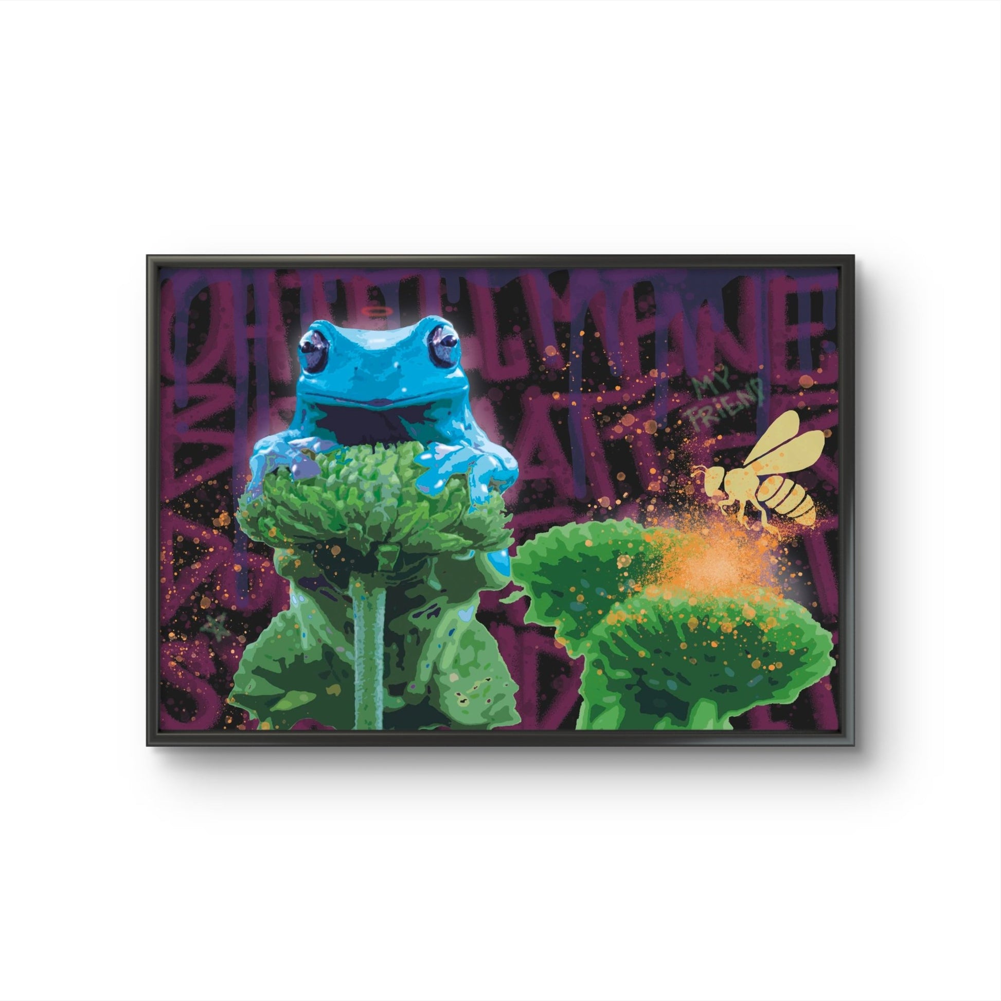 Bilde av Anette Borge "we both matter don't we" laget av Anette Borge, popart kunst fra Galleri2b