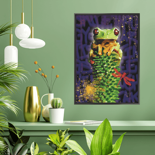 Bilde av Anette Borge You're not alone" laget av Anette Borge, popart kunst fra Galleri2b