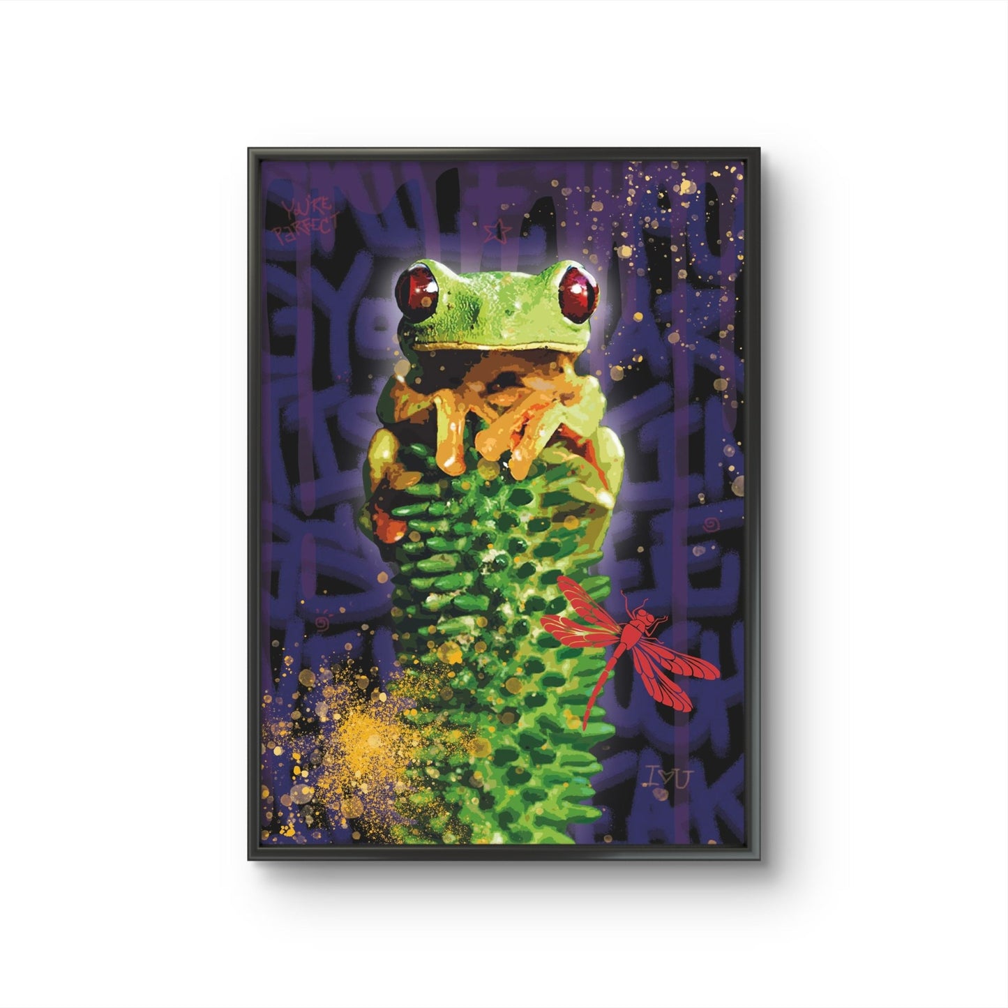 Bilde av Anette Borge You're not alone" laget av Anette Borge, popart kunst fra Galleri2b