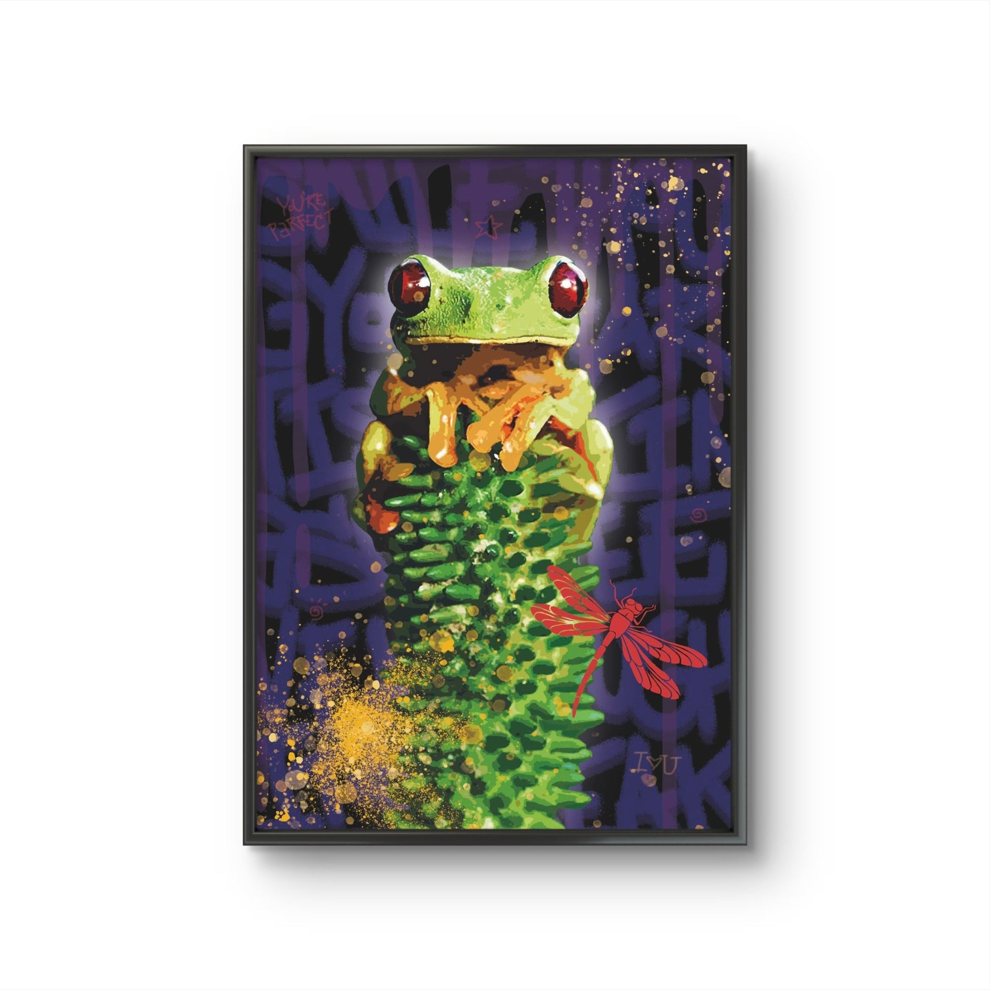 Bilde av Anette Borge You're not alone" laget av Anette Borge, popart kunst fra Galleri2b