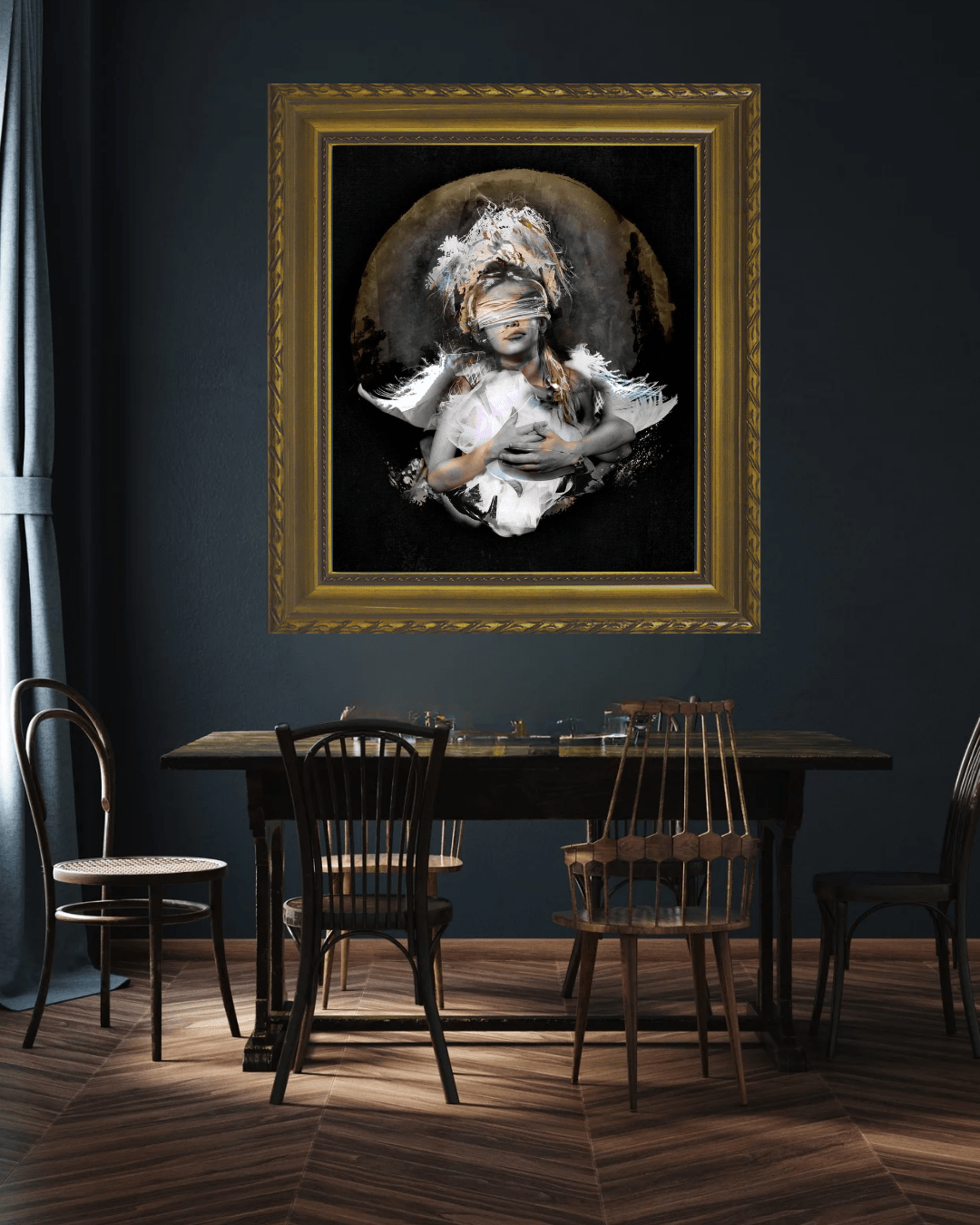 Bilde av "Angel of the Unremembered" – kunstverk av Eline Madsen laget av Eline Madsen, popart kunst fra Galleri2b