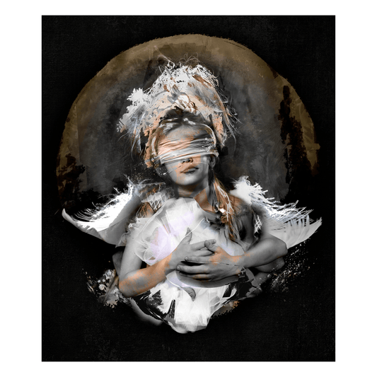 Bilde av "Angel of the Unremembered" – kunstverk av Eline Madsen laget av Eline Madsen, popart kunst fra Galleri2b