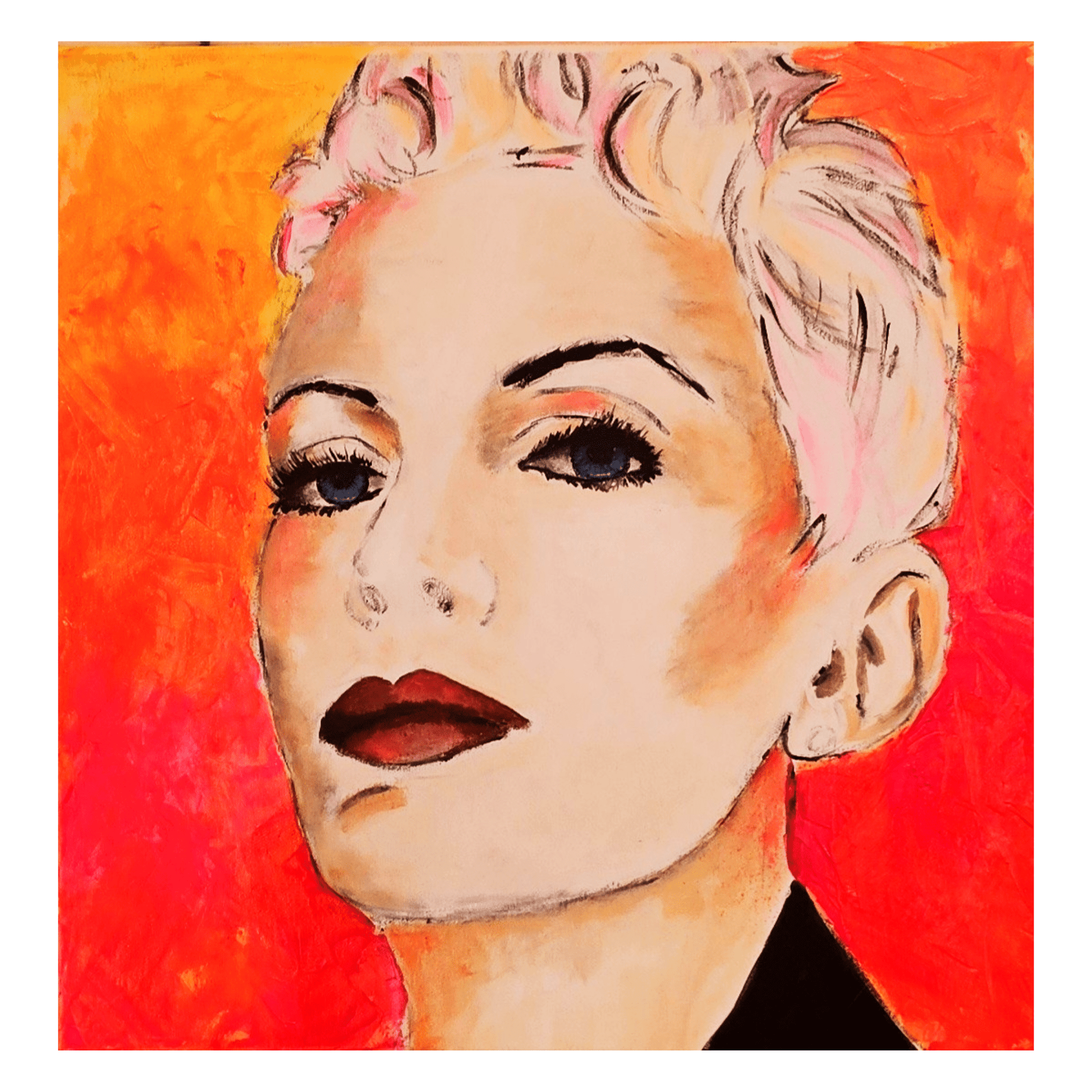 Bilde av "Annie" – kunstverk av Kristin M. Vernan laget av Kristin M. Vernan, popart kunst fra Galleri2b