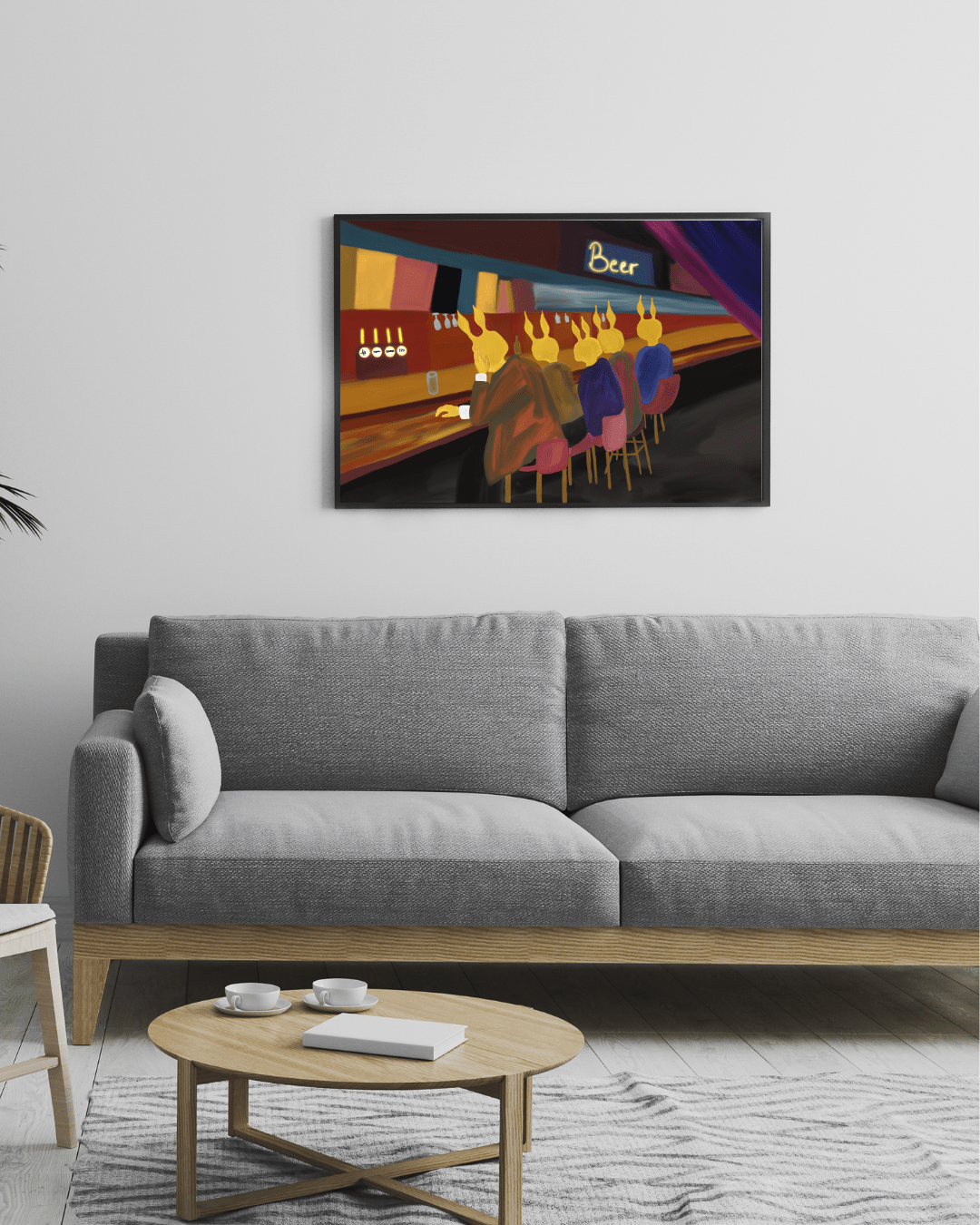 Bilde av CADA art - Den brune puben laget av CADA art, popart kunst fra Galleri2b