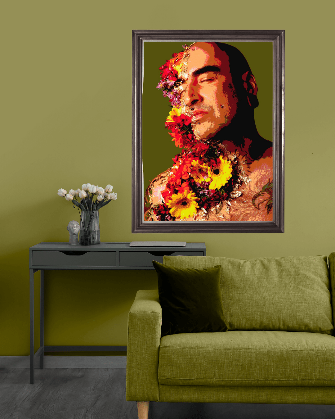 Bilde av Colour Bomb - Essence laget av Vilde Visions, popart kunst fra Galleri2b