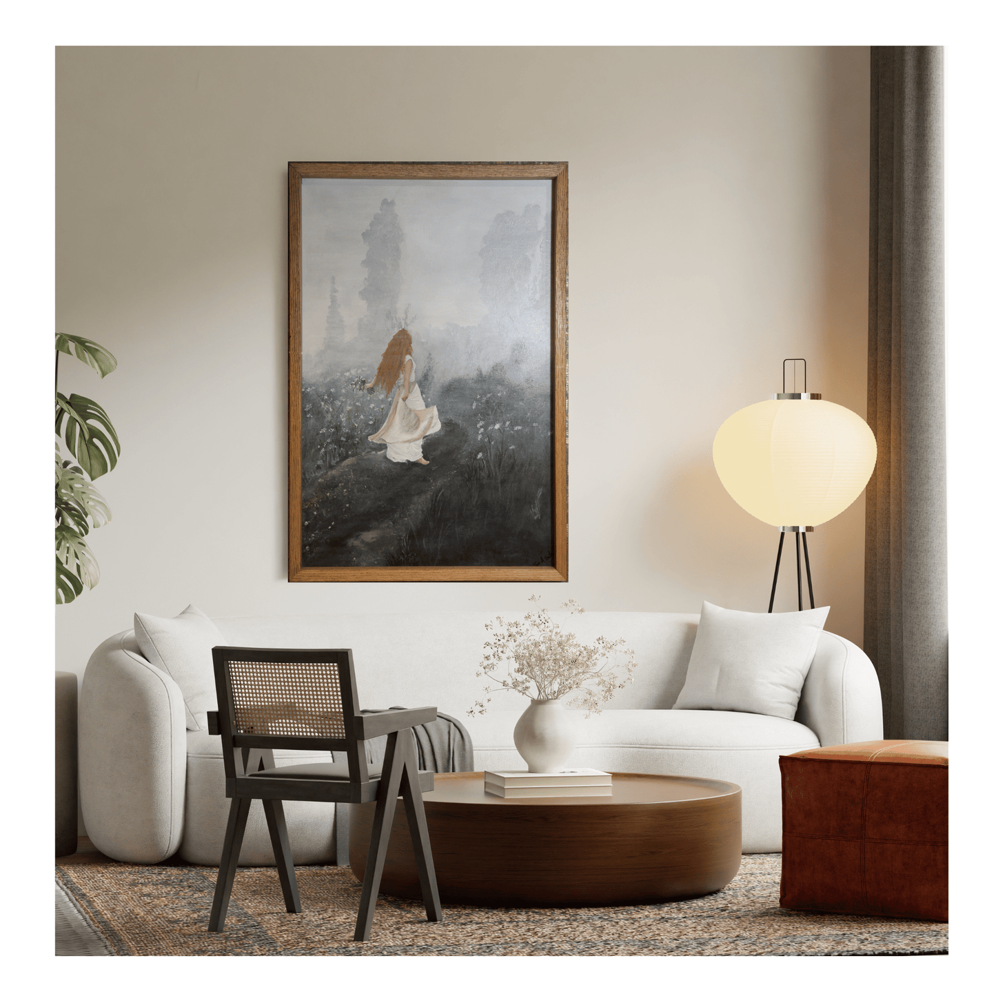 Bilde av "Dans i morgendis" – kunstverk av Tove Gulbrandsen laget av Tove Gulbrandsen, popart kunst fra Galleri2b