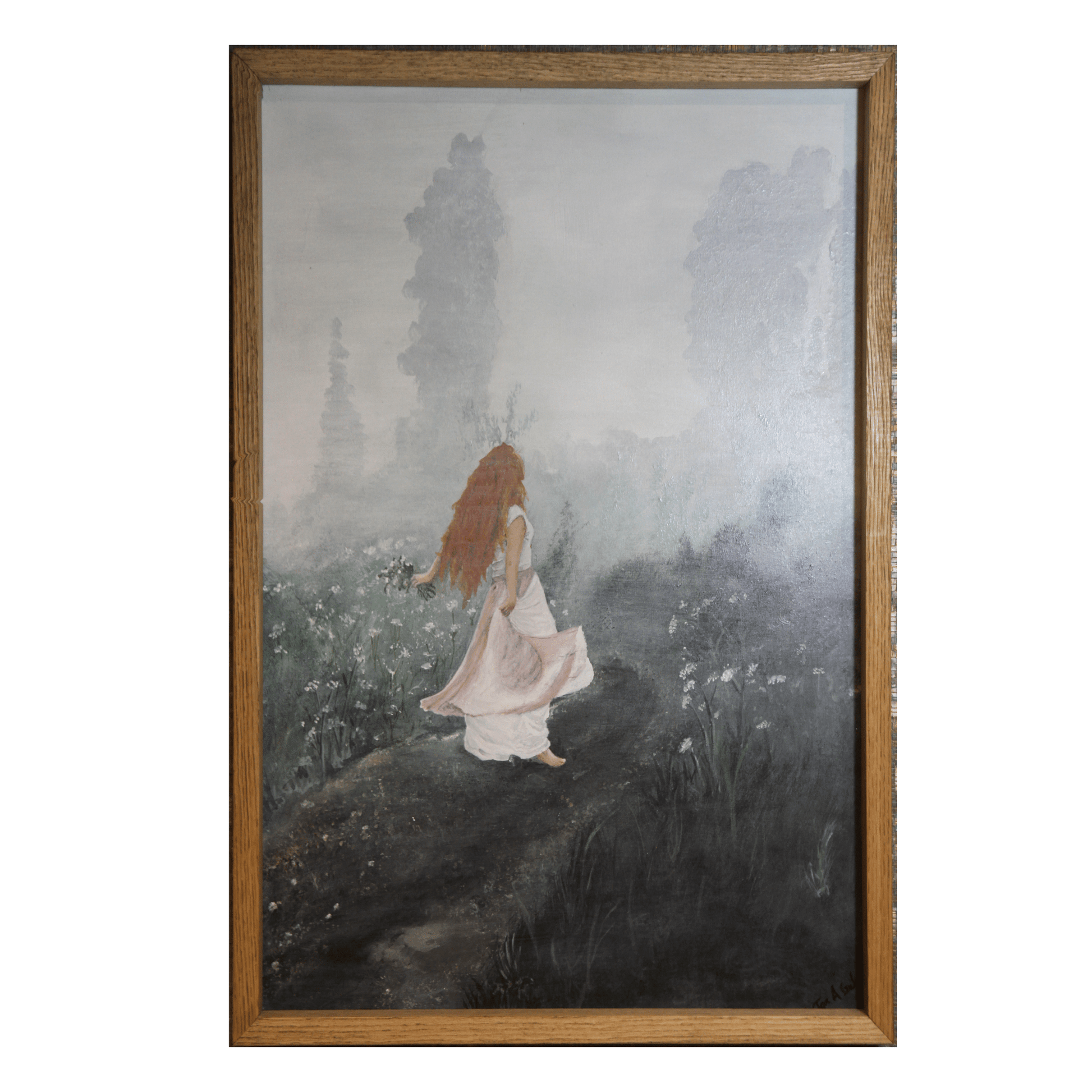 Bilde av "Dans i morgendis" – kunstverk av Tove Gulbrandsen laget av Tove Gulbrandsen, popart kunst fra Galleri2b