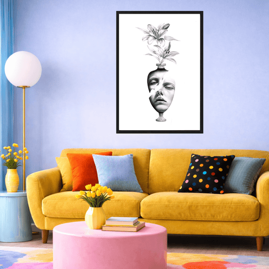 Bilde av FAXSOLDIER - «Blooming From The Break» laget av FAXSOLDIER, popart kunst fra Galleri2b