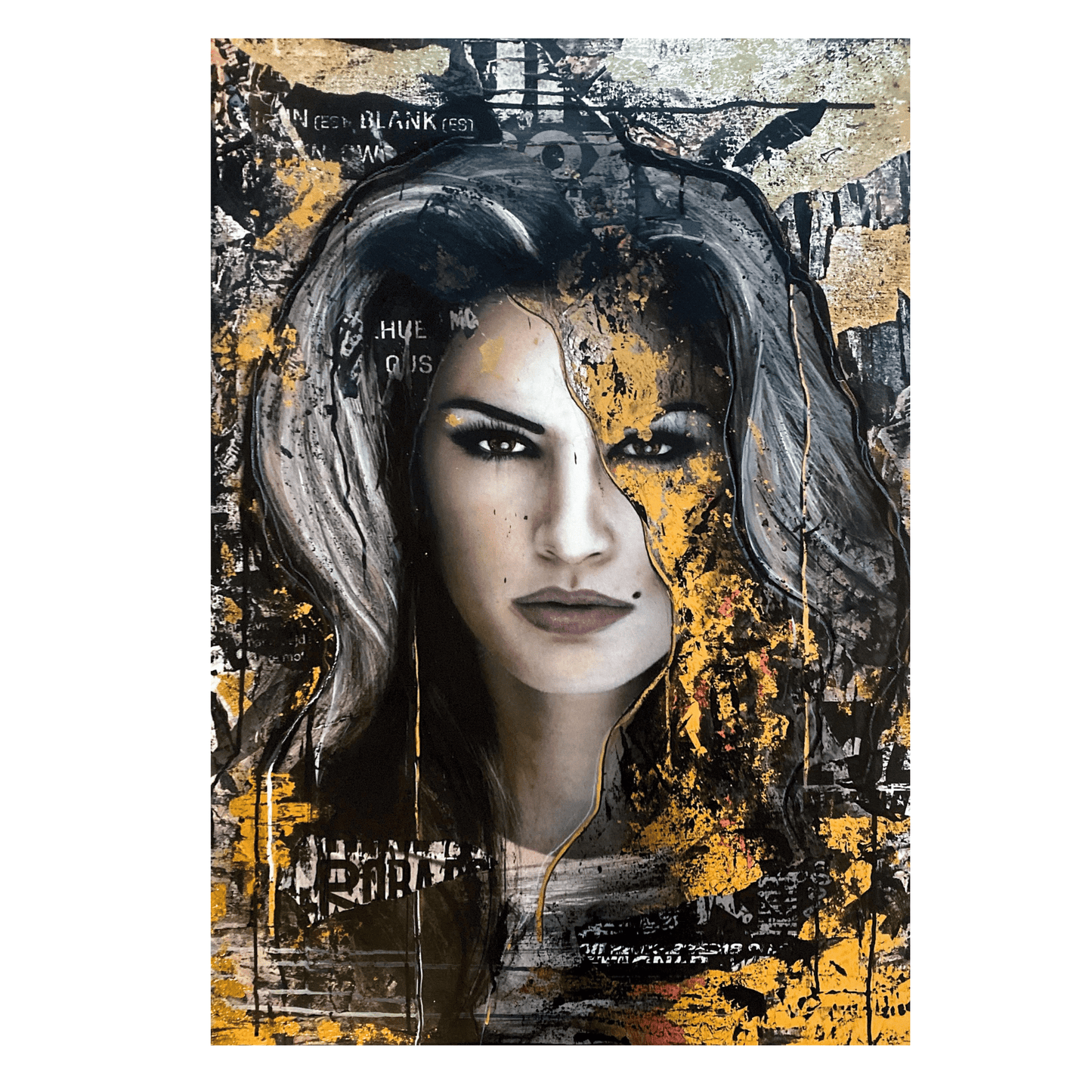 Bilde av Fru Bugge "Cindy" laget av Fru Bugge, popart kunst fra Galleri2b