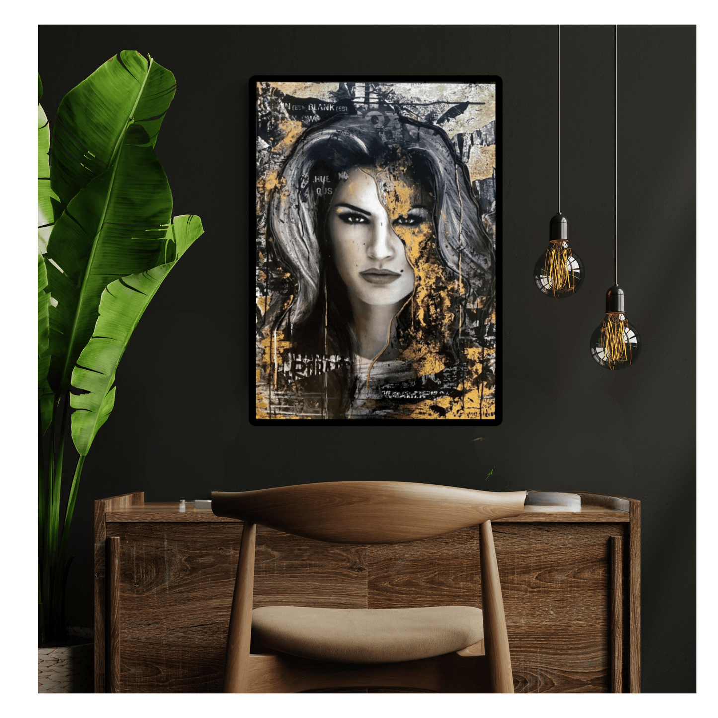 Bilde av Fru Bugge "Cindy" laget av Fru Bugge, popart kunst fra Galleri2b