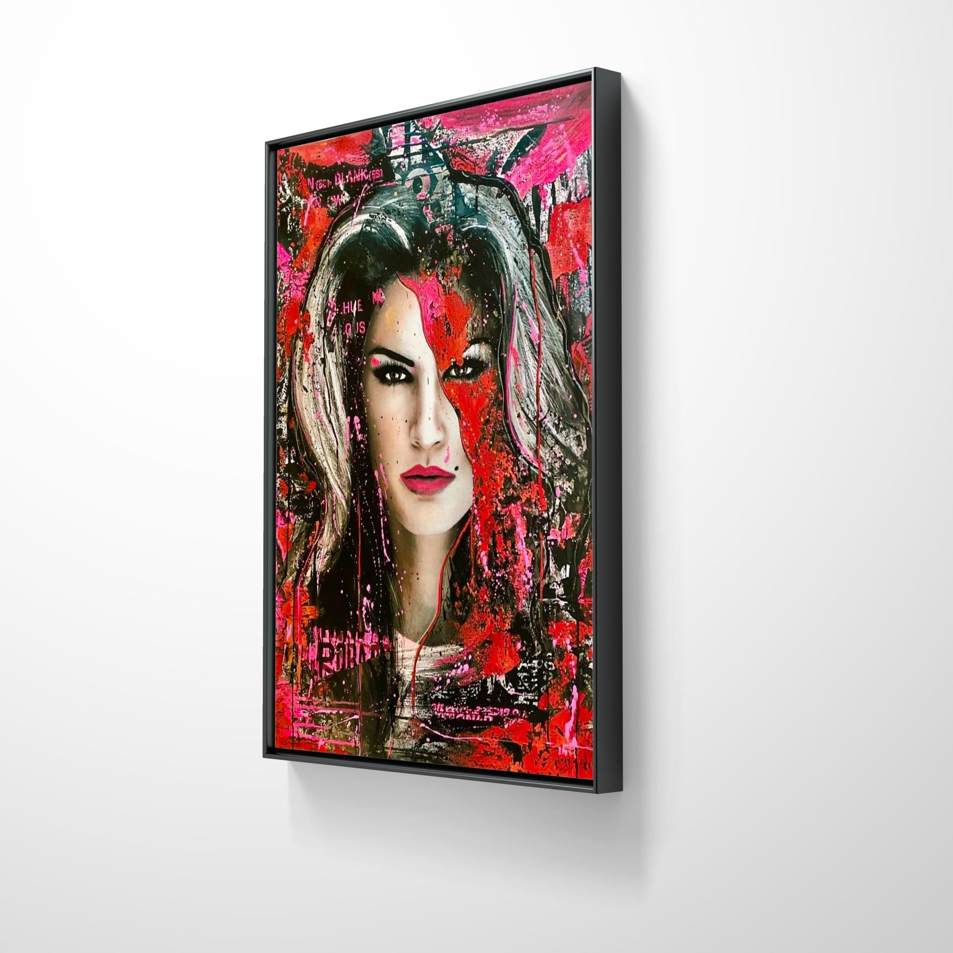 Bilde av Fru Bugge "Cindy" - NYTT TRYKK 💋 laget av Fru Bugge, popart kunst fra Galleri2b