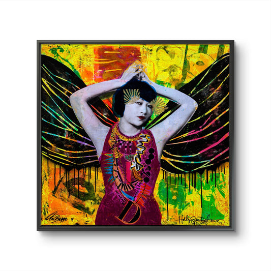 Bilde av Fru Bugge - Holly Susanne Rader - Originalen laget av Fru Bugge, popart kunst fra Galleri2b