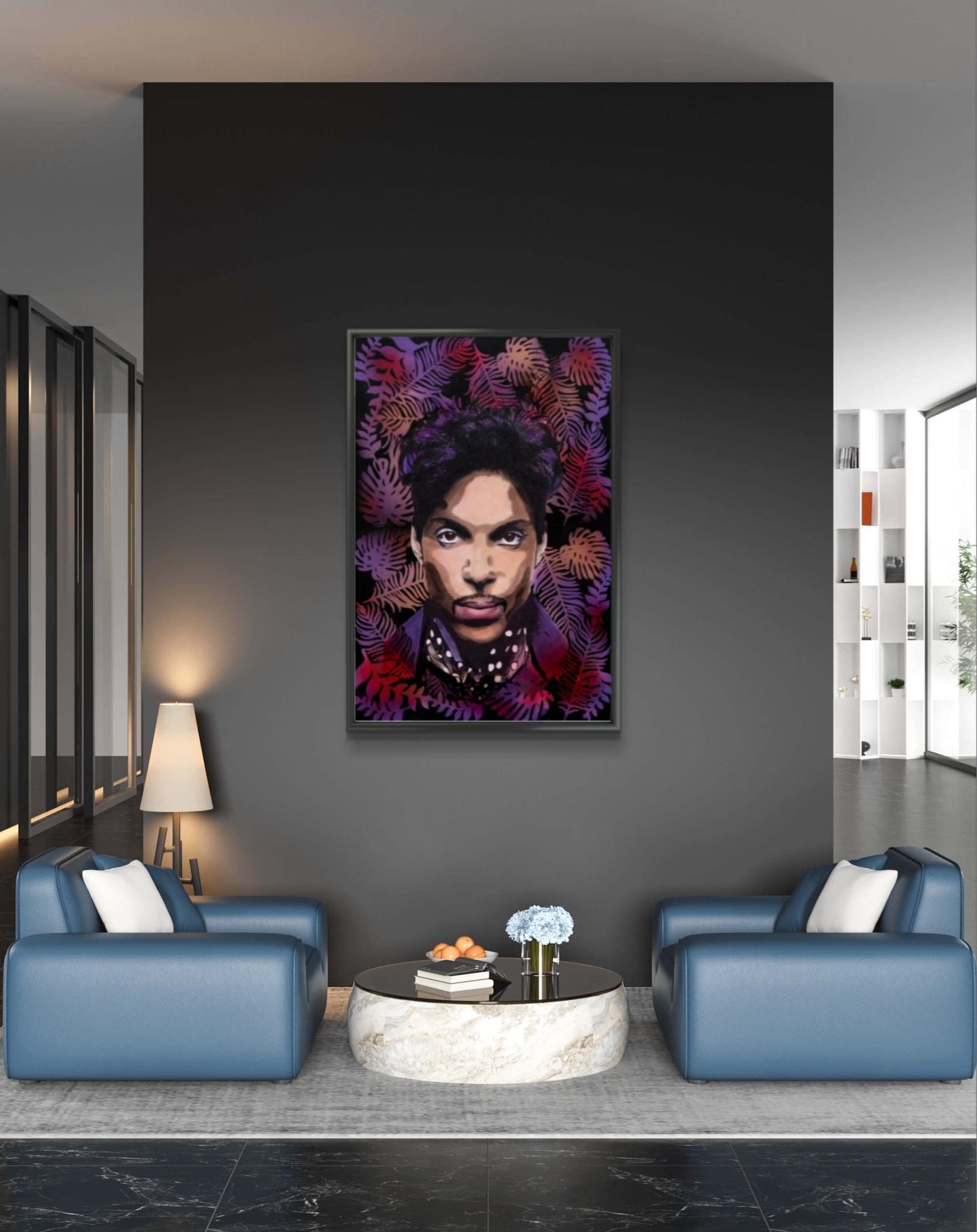 Bilde av Fru Bugge - "Prince" laget av Fru Bugge, popart kunst fra Galleri2b