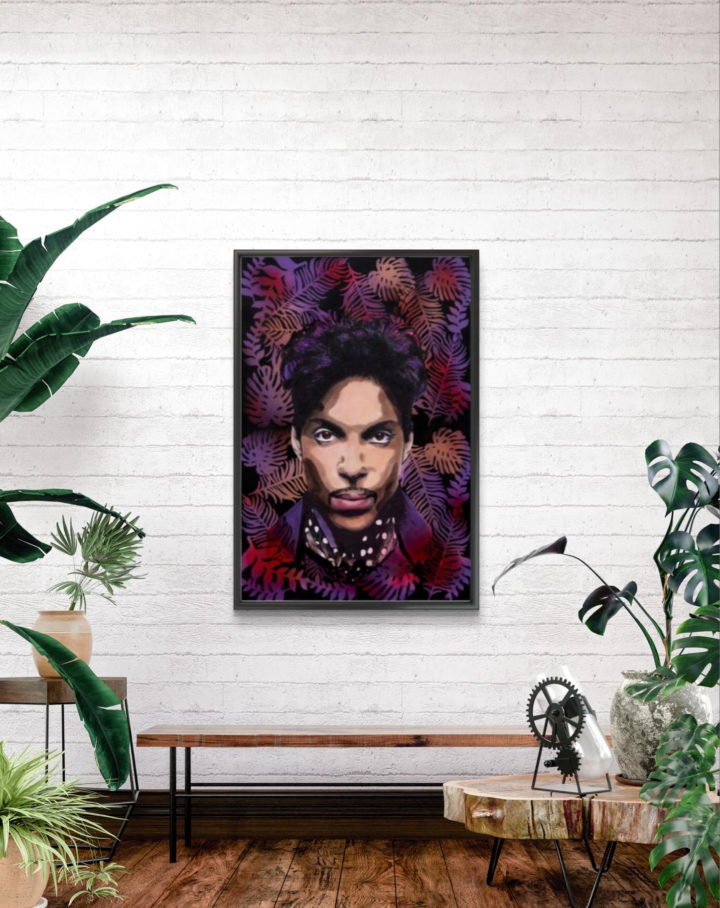 Bilde av Fru Bugge - "Prince" laget av Fru Bugge, popart kunst fra Galleri2b