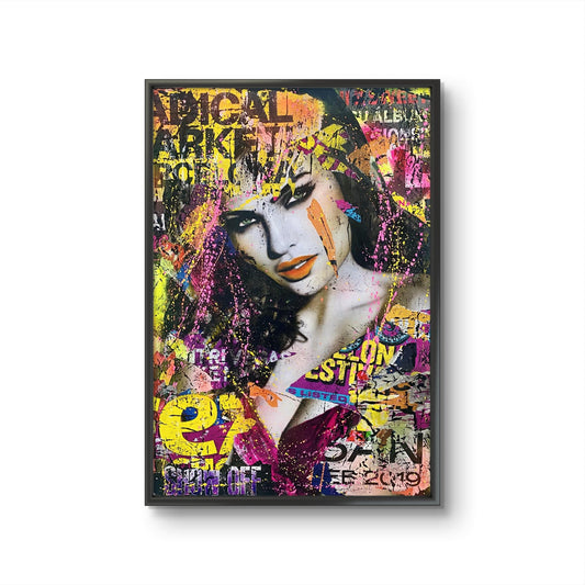 Bilde av Fru Bugge "SHOW OFF" NY 💋 laget av Fru Bugge, popart kunst fra Galleri2b