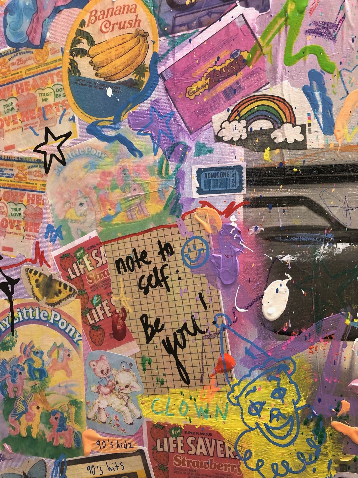 Bilde av JfPainting "Barbie" Originalen laget av Julia Flak, popart kunst fra Galleri2b