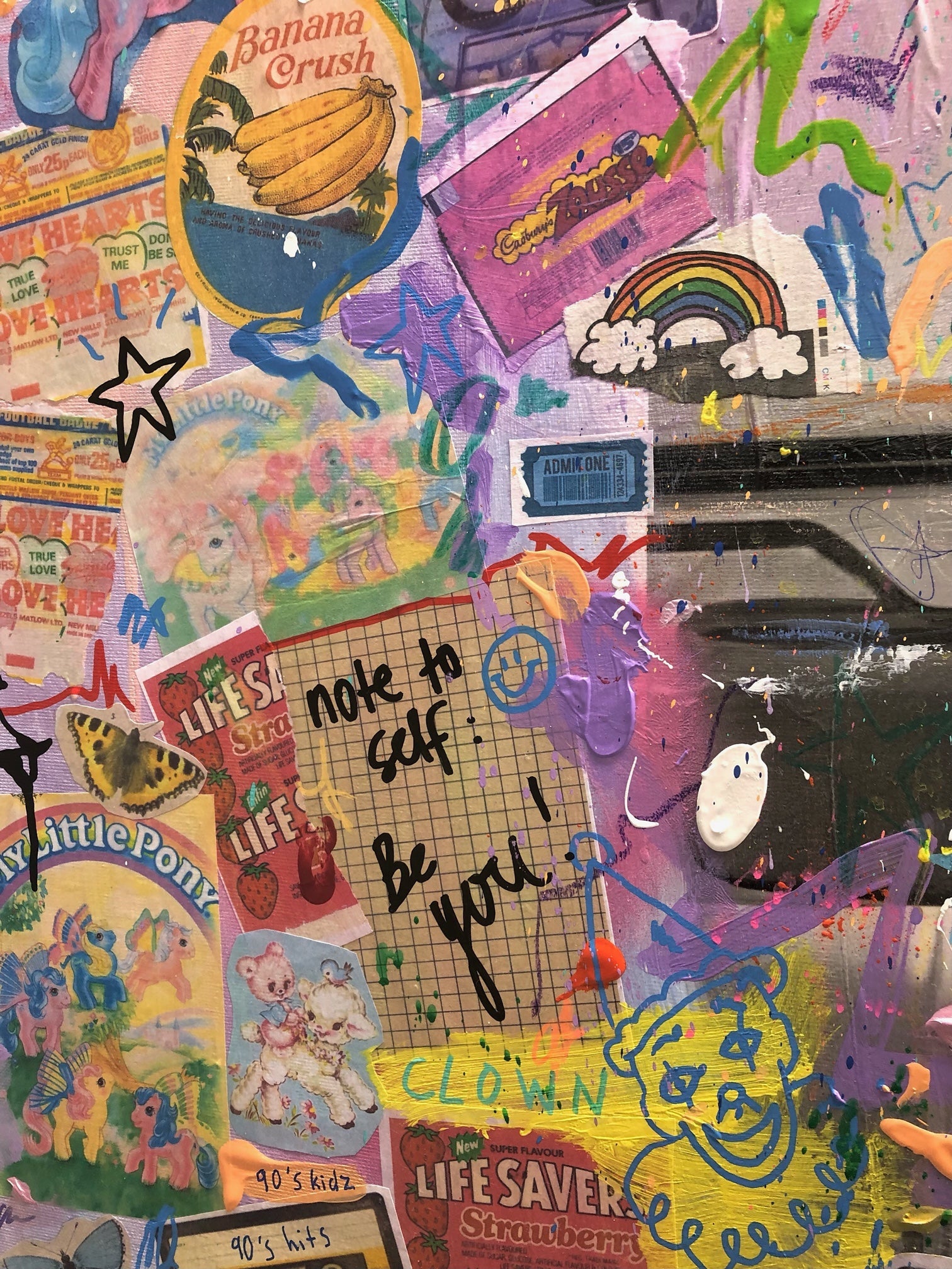 Bilde av JfPainting "Barbie" Originalen laget av Julia Flak, popart kunst fra Galleri2b