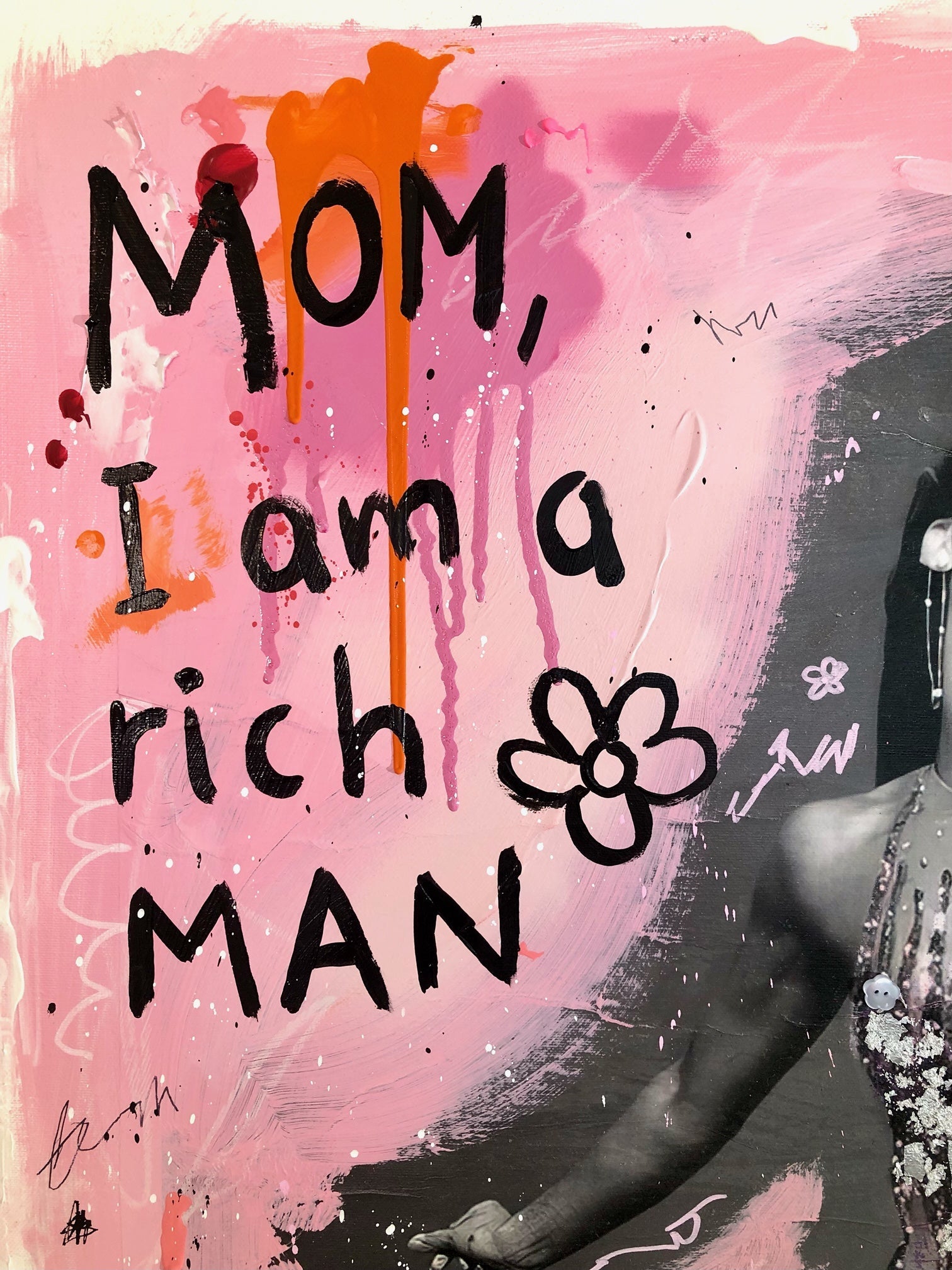 Bilde av JfPainting "Cher" Originalen laget av Julia Flak, popart kunst fra Galleri2b