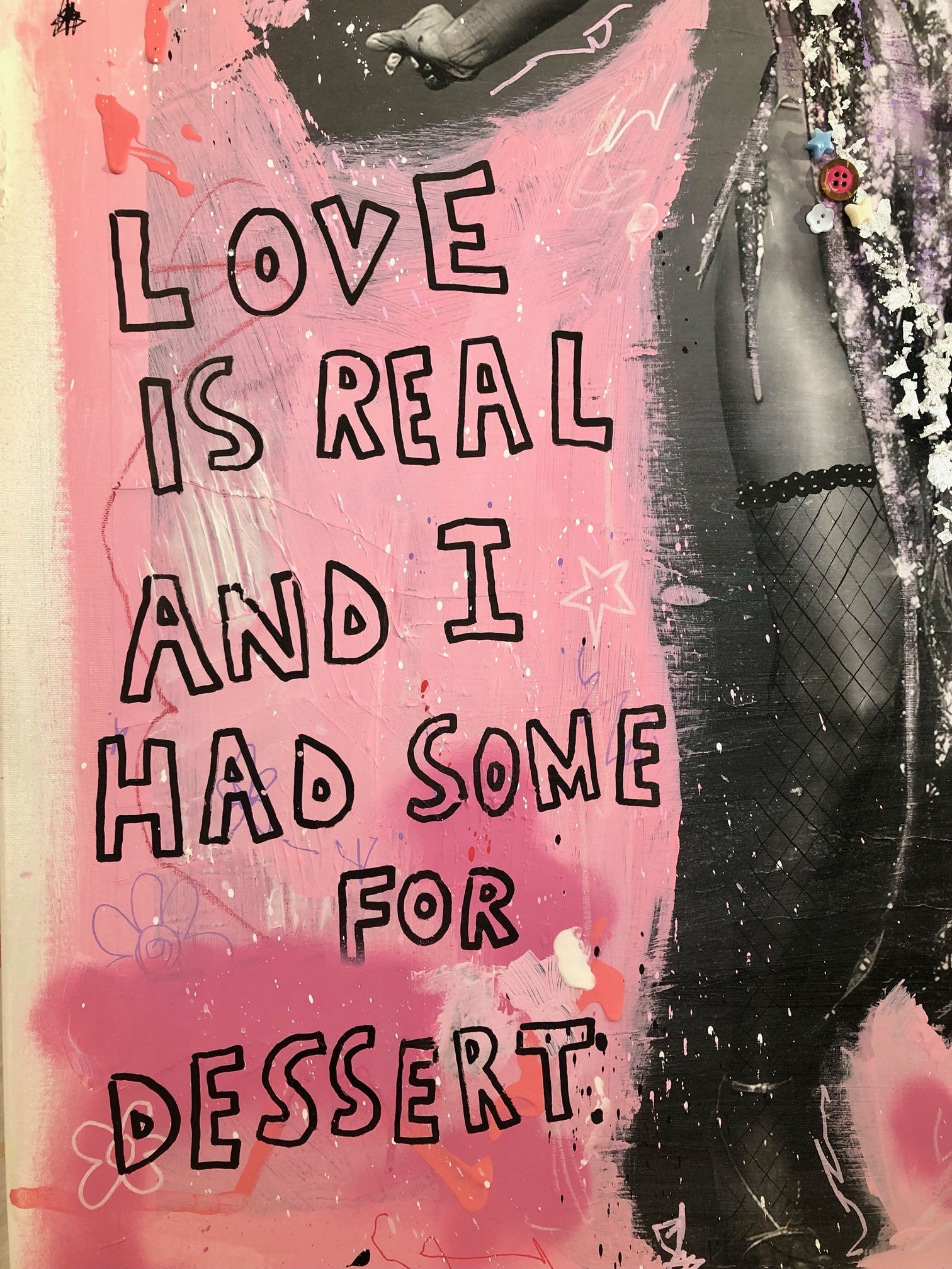 Bilde av JfPainting "Cher" Originalen laget av Julia Flak, popart kunst fra Galleri2b