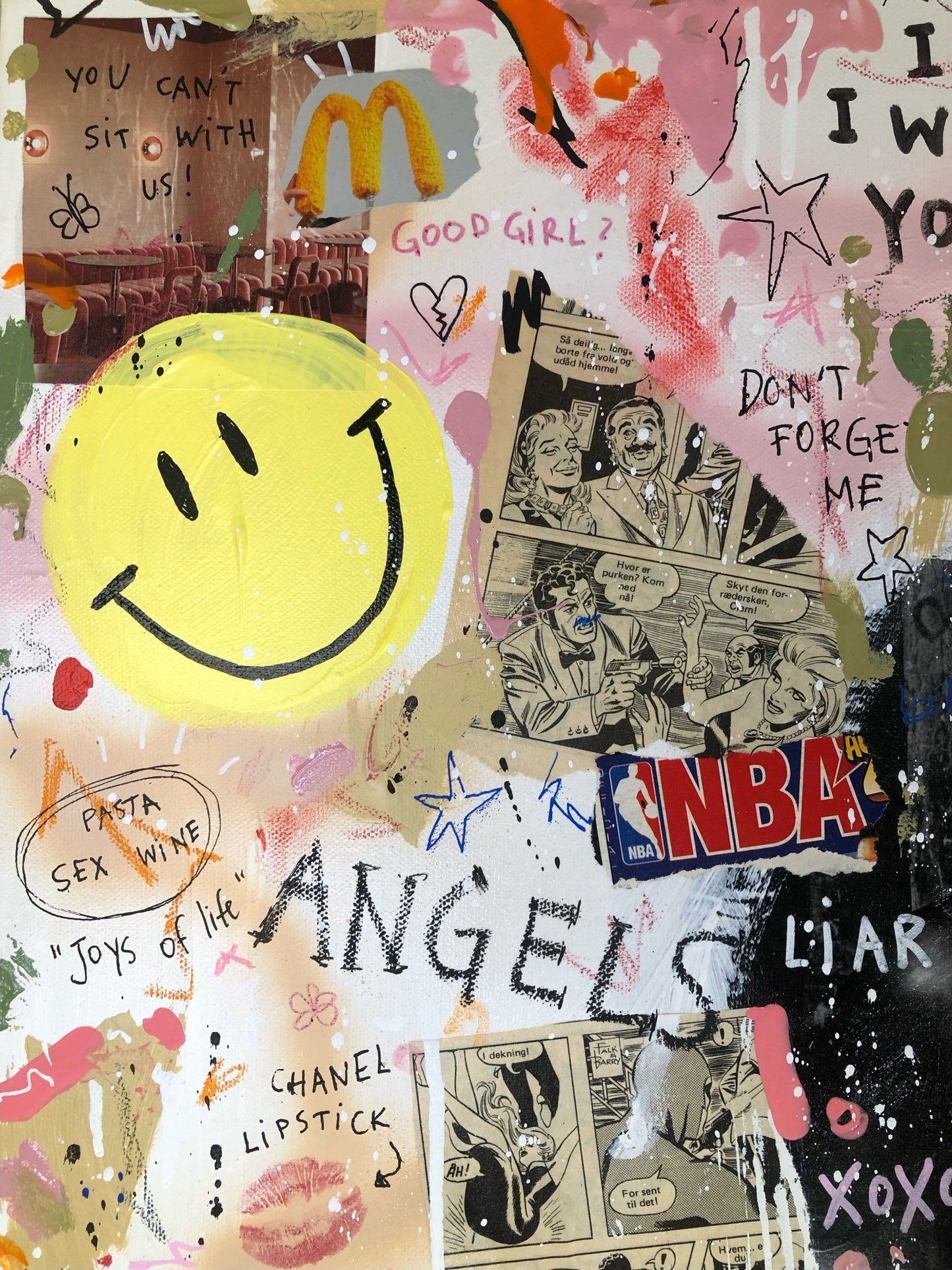 Bilde av JfPainting "Heartbreaker" Originalen laget av Julia Flak, popart kunst fra Galleri2b