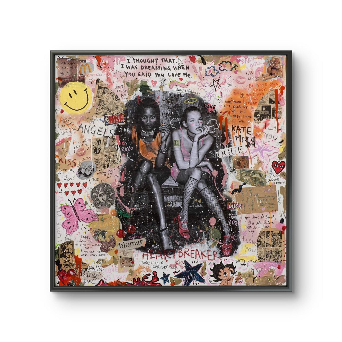 Bilde av JfPainting "Heartbreaker" Trykk laget av Julia Flak, popart kunst fra Galleri2b