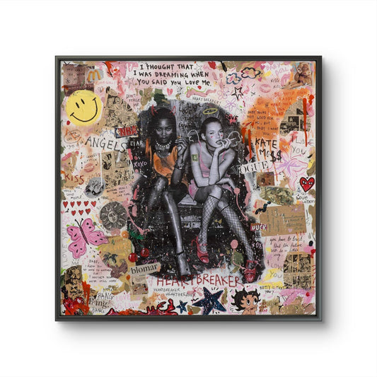 Bilde av JfPainting "Heartbreaker" Trykk laget av Julia Flak, popart kunst fra Galleri2b