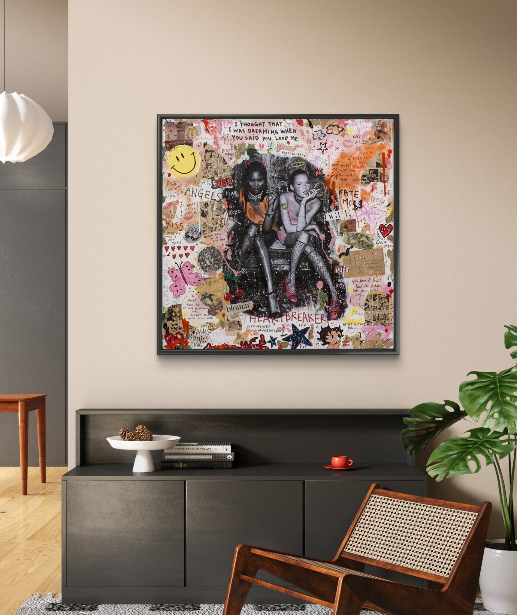 Bilde av JfPainting "Heartbreaker" Trykk laget av Julia Flak, popart kunst fra Galleri2b