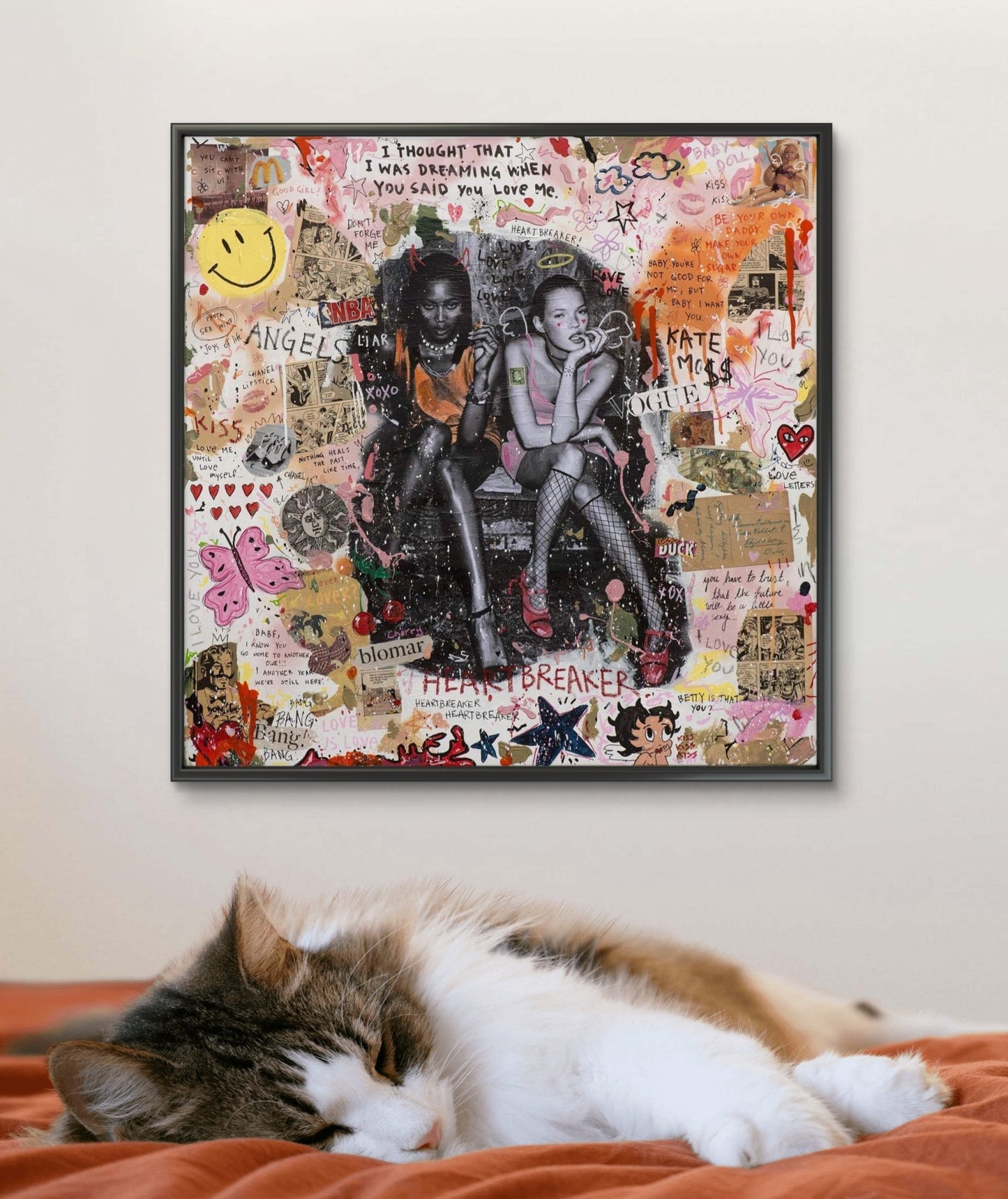 Bilde av JfPainting "Heartbreaker" Trykk laget av Julia Flak, popart kunst fra Galleri2b