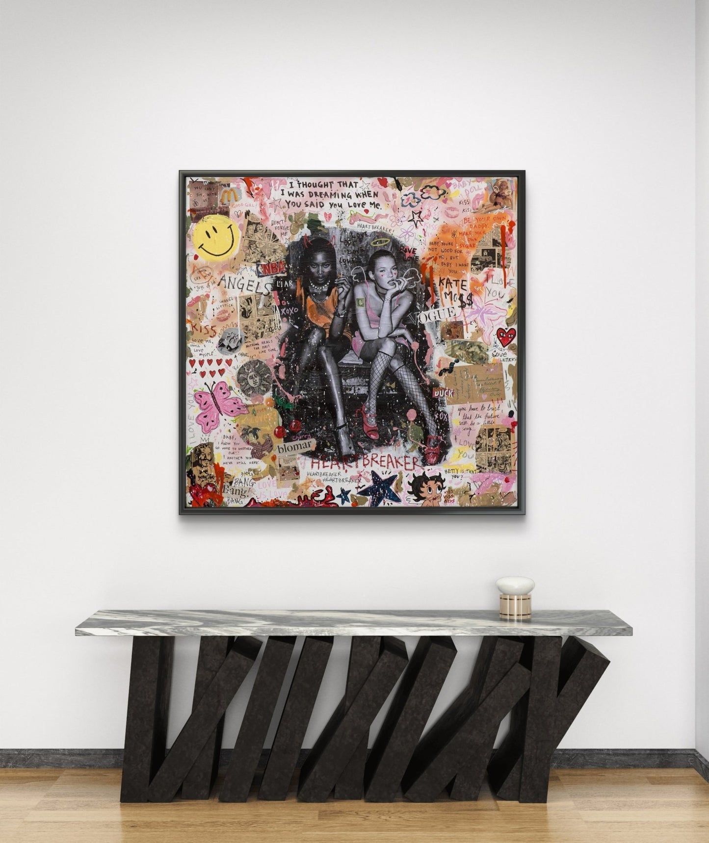 Bilde av JfPainting "Heartbreaker" Trykk laget av Julia Flak, popart kunst fra Galleri2b