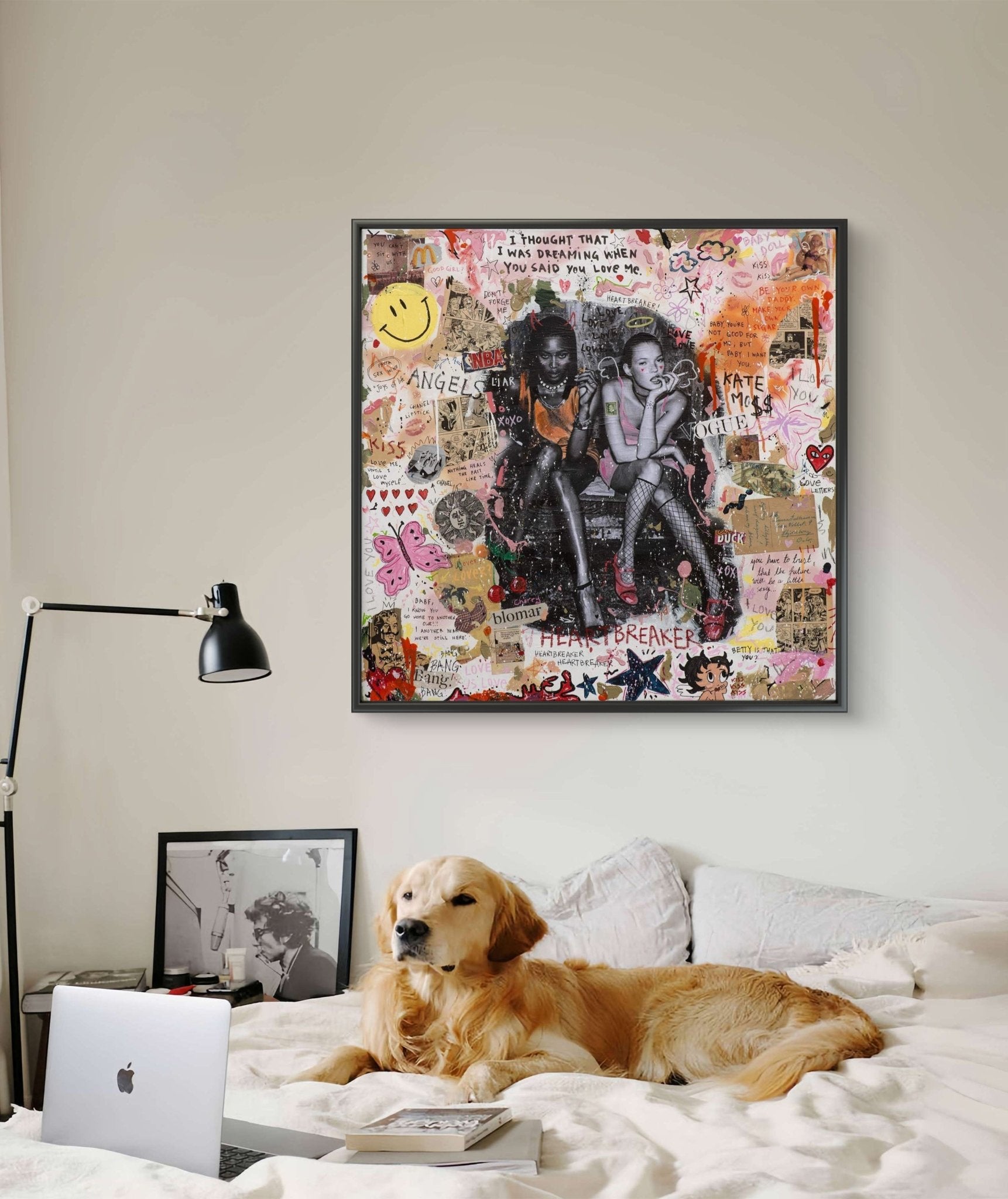 Bilde av JfPainting "Heartbreaker" Trykk laget av Julia Flak, popart kunst fra Galleri2b