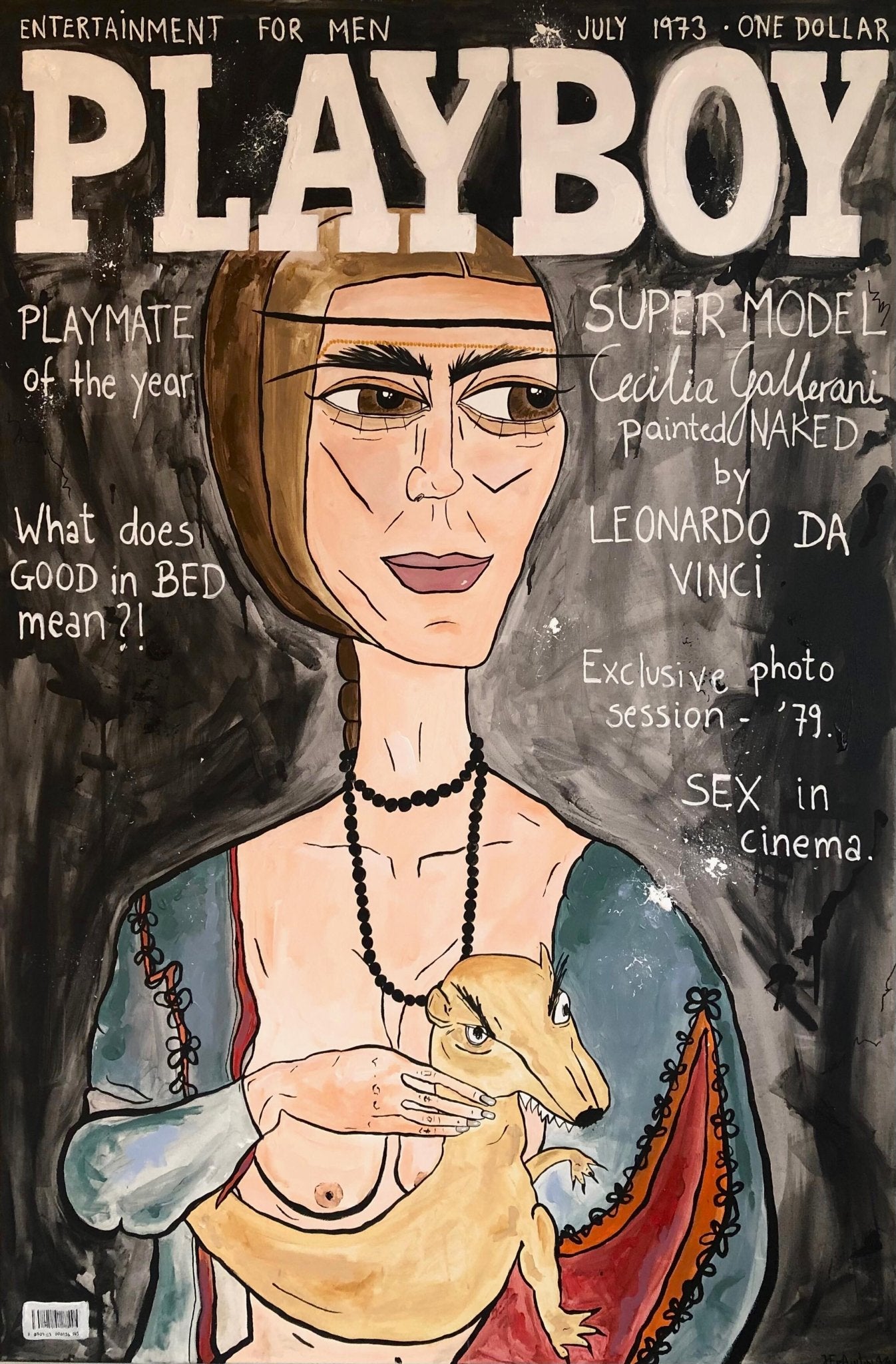 Bilde av JfPaintings "Playboy" Originalen laget av Julia Flak, popart kunst fra Galleri2b