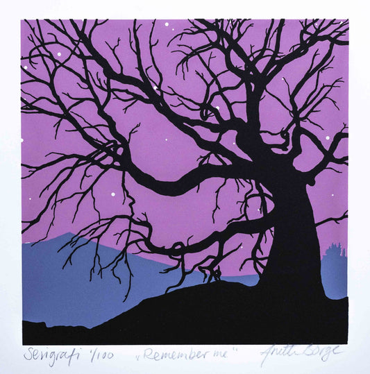 Bilde av Kopi av Anette Borge "Remember me" laget av Anette Borge, popart kunst fra Galleri2b