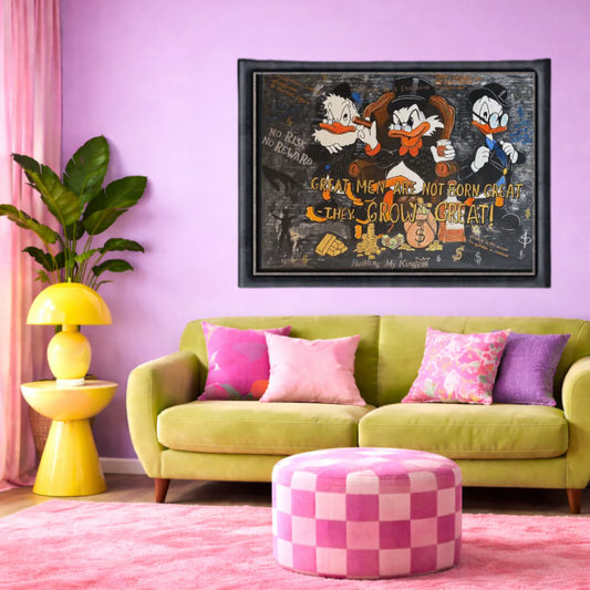 Bilde av LYF DUCKFATHER laget av LYF, popart kunst fra Galleri2b