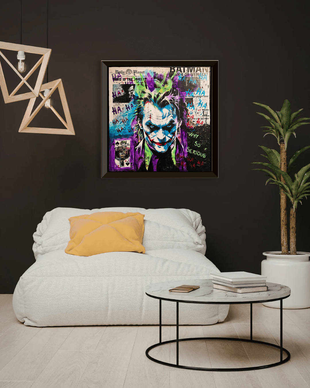 Bilde av LYF - Savior or Menace laget av LYF, popart kunst fra Galleri2b