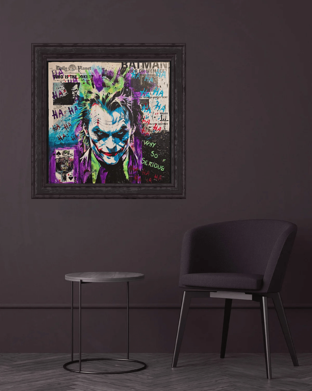 Bilde av LYF - Savior or Menace laget av LYF, popart kunst fra Galleri2b