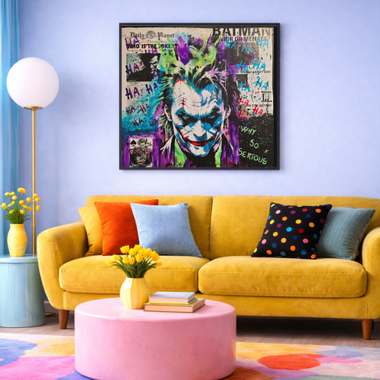 Bilde av LYF - Savior or Menace laget av LYF, popart kunst fra Galleri2b