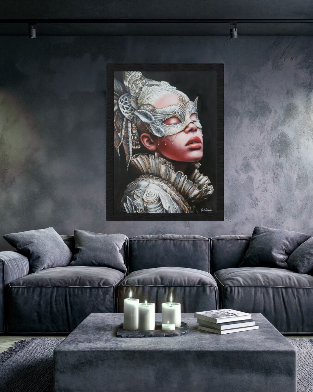 Bilde av Marit Spilde - Between Silk and Steel laget av Marit Spilde, popart kunst fra Galleri2b