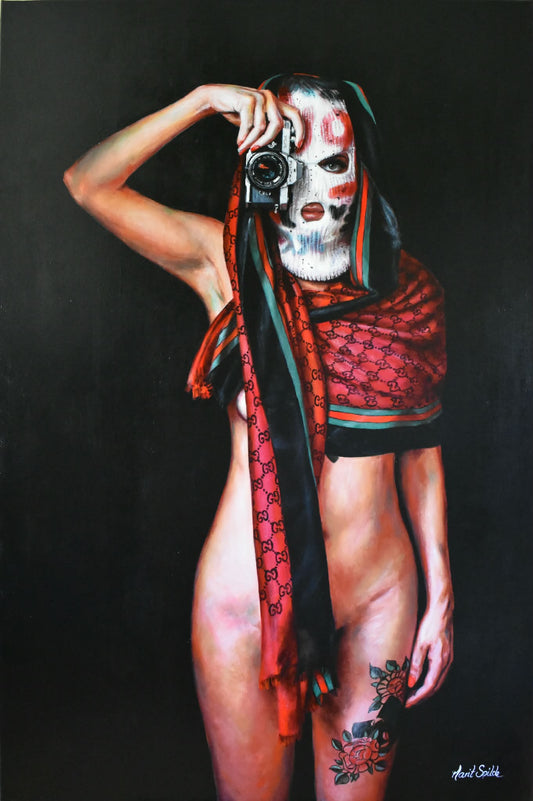 Bilde av Marit Spilde - Gucci laget av Marit Spilde, popart kunst fra Galleri2b