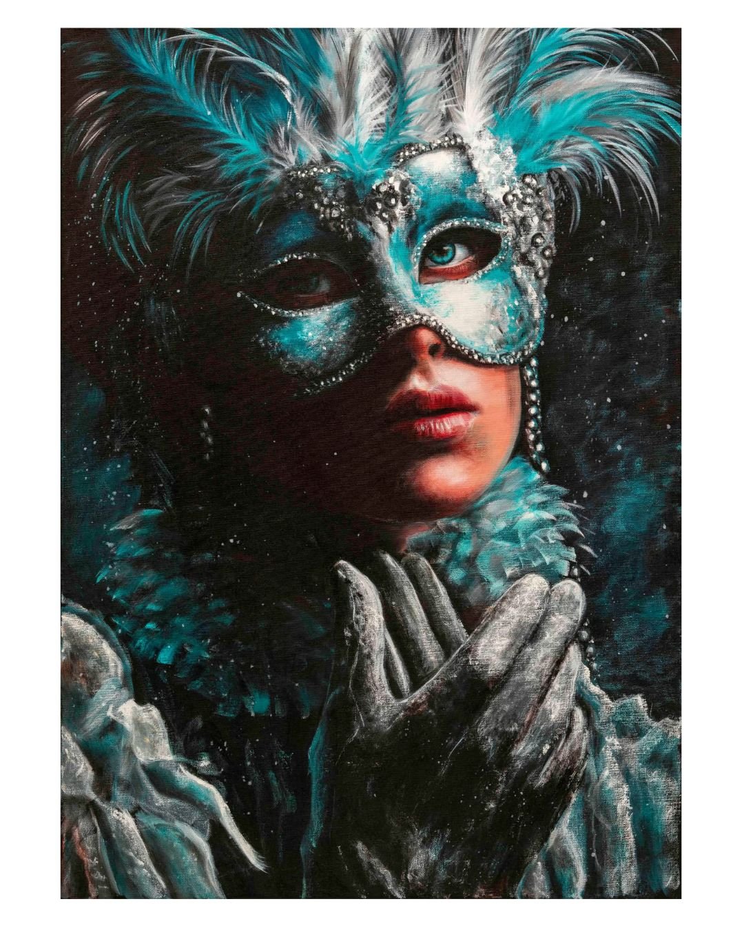 Bilde av Marit Spilde - Soft Armor laget av Marit Spilde, popart kunst fra Galleri2b