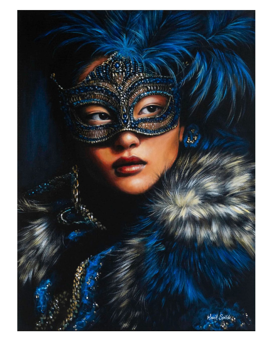 Bilde av Marit Spilde - The Moment Before laget av Marit Spilde, popart kunst fra Galleri2b