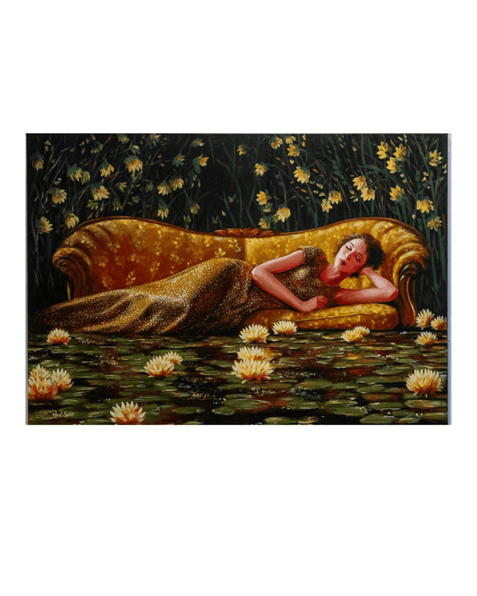 Bilde av Marit Spilde - The Weight of Floating laget av Marit Spilde, popart kunst fra Galleri2b