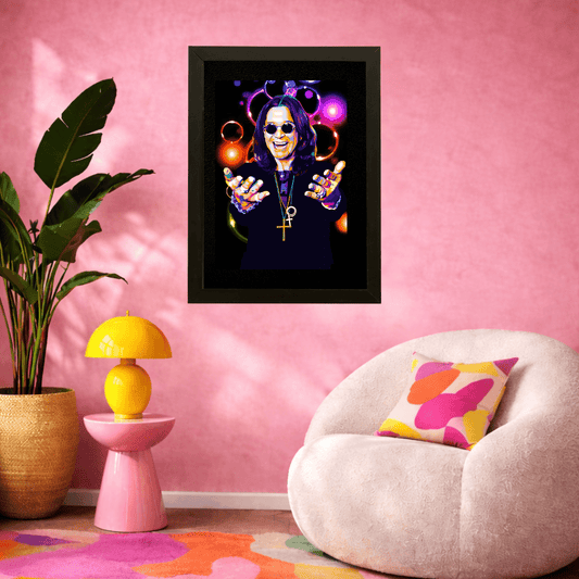 Bilde av Ozzy Osbourne – Pop Art - trykk av Torbjørn Endrerud (Tendart) laget av Torbjørn Endrerud, popart kunst fra Galleri2b