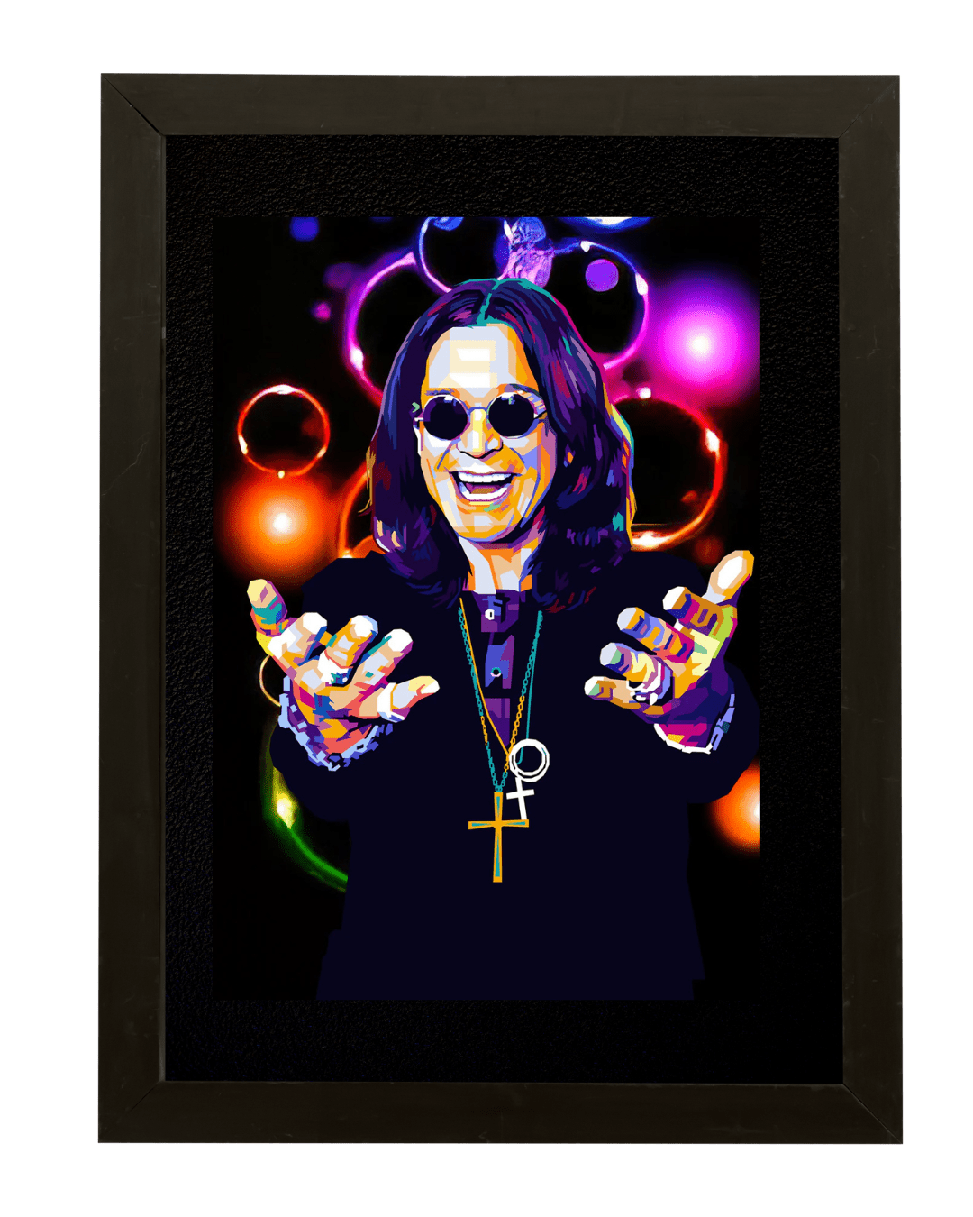 Bilde av Ozzy Osbourne – Pop Art - trykk av Torbjørn Endrerud (Tendart) laget av Torbjørn Endrerud, popart kunst fra Galleri2b