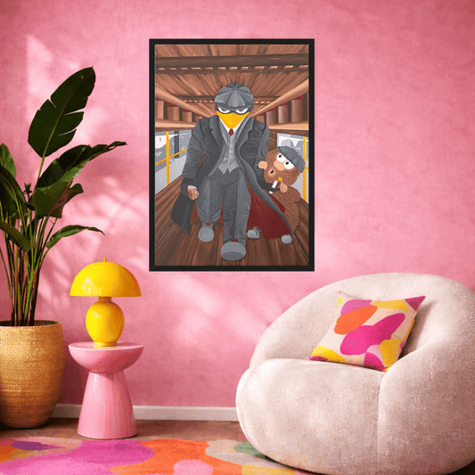 Bilde av Paintress Passion "Muffens" laget av Paintress Passion, popart kunst fra Galleri2b