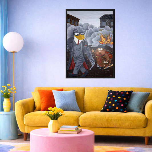 Bilde av Paintress Passion "Peakly" laget av Paintress Passion, popart kunst fra Galleri2b
