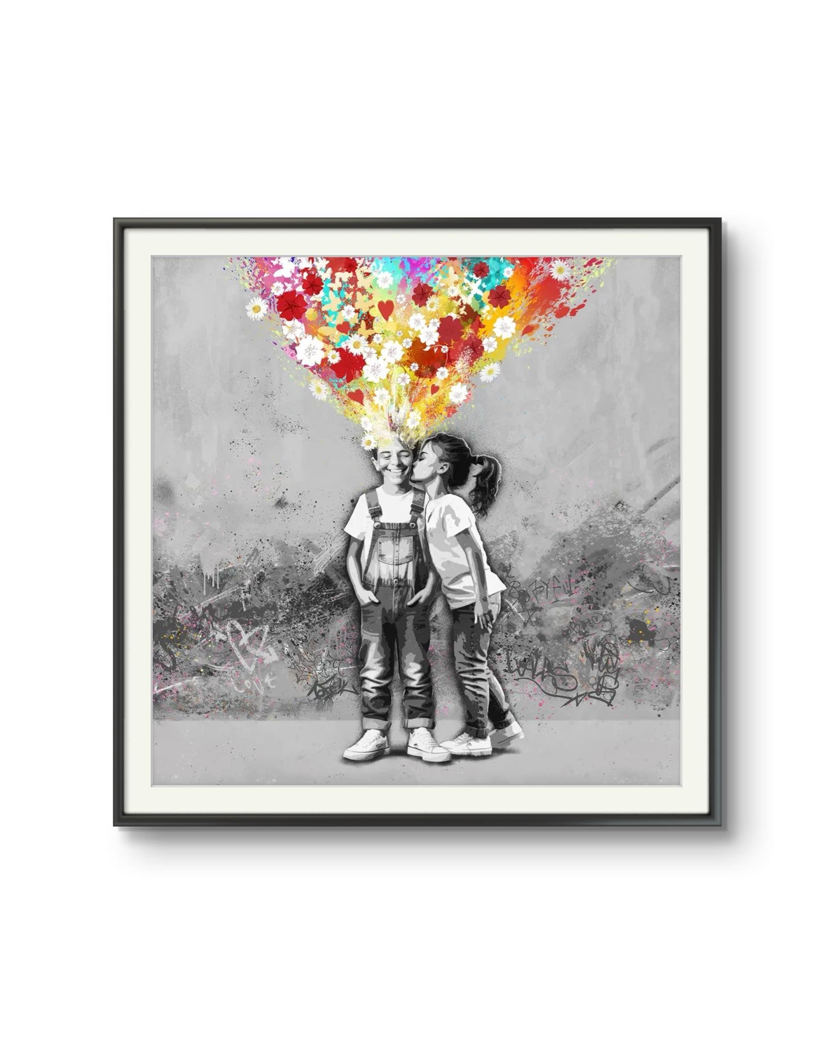 Bilde av Rino Larsen "Bliss" laget av Rino Larsen, popart kunst fra Galleri2b