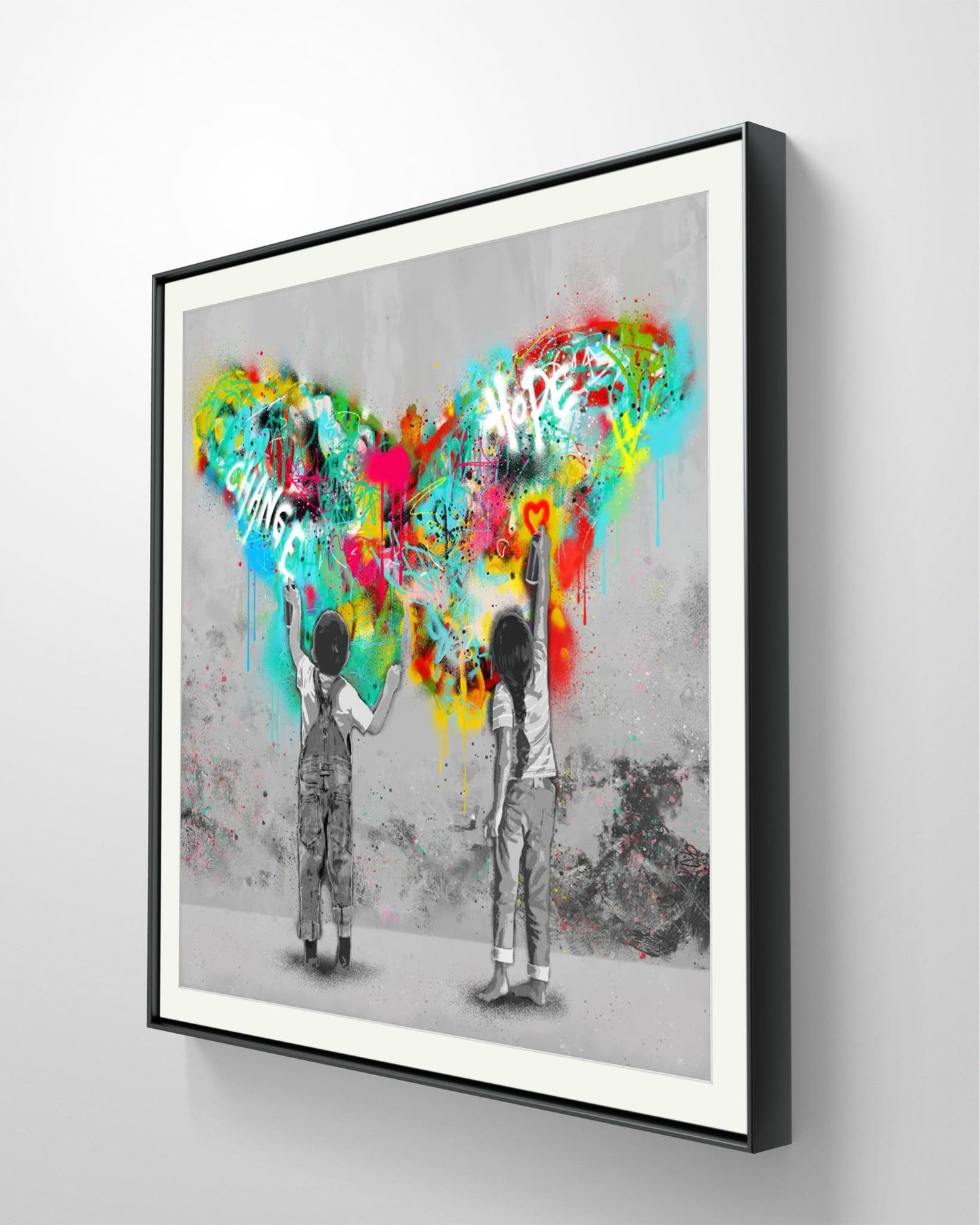 Bilde av Rino Larsen "Change" laget av Rino Larsen, popart kunst fra Galleri2b