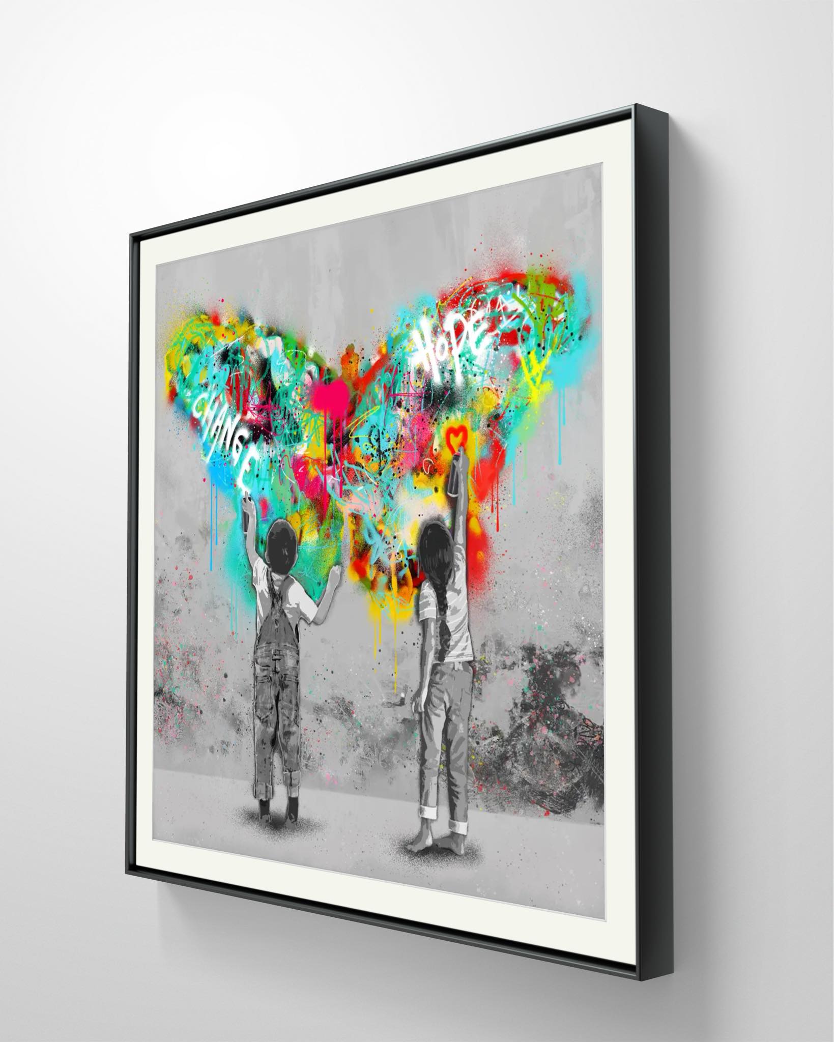 Bilde av Rino Larsen "Change" laget av Rino Larsen, popart kunst fra Galleri2b