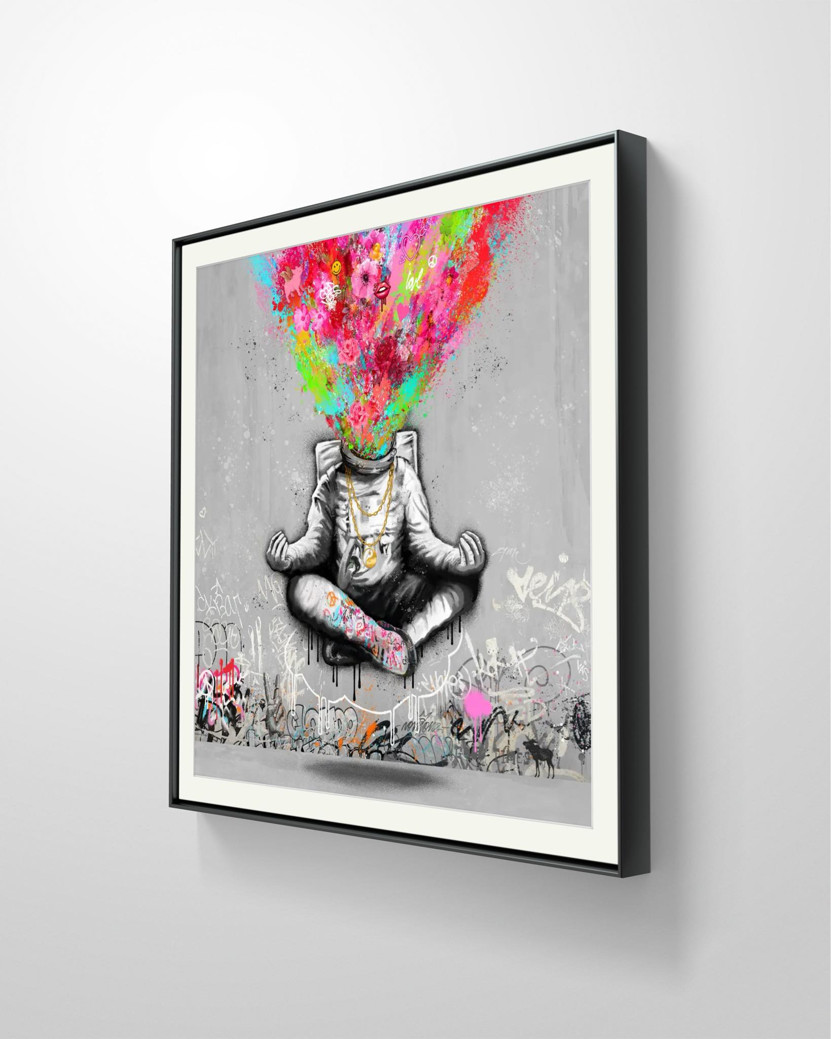 Bilde av Rino Larsen "Cloud 9" laget av Rino Larsen, popart kunst fra Galleri2b