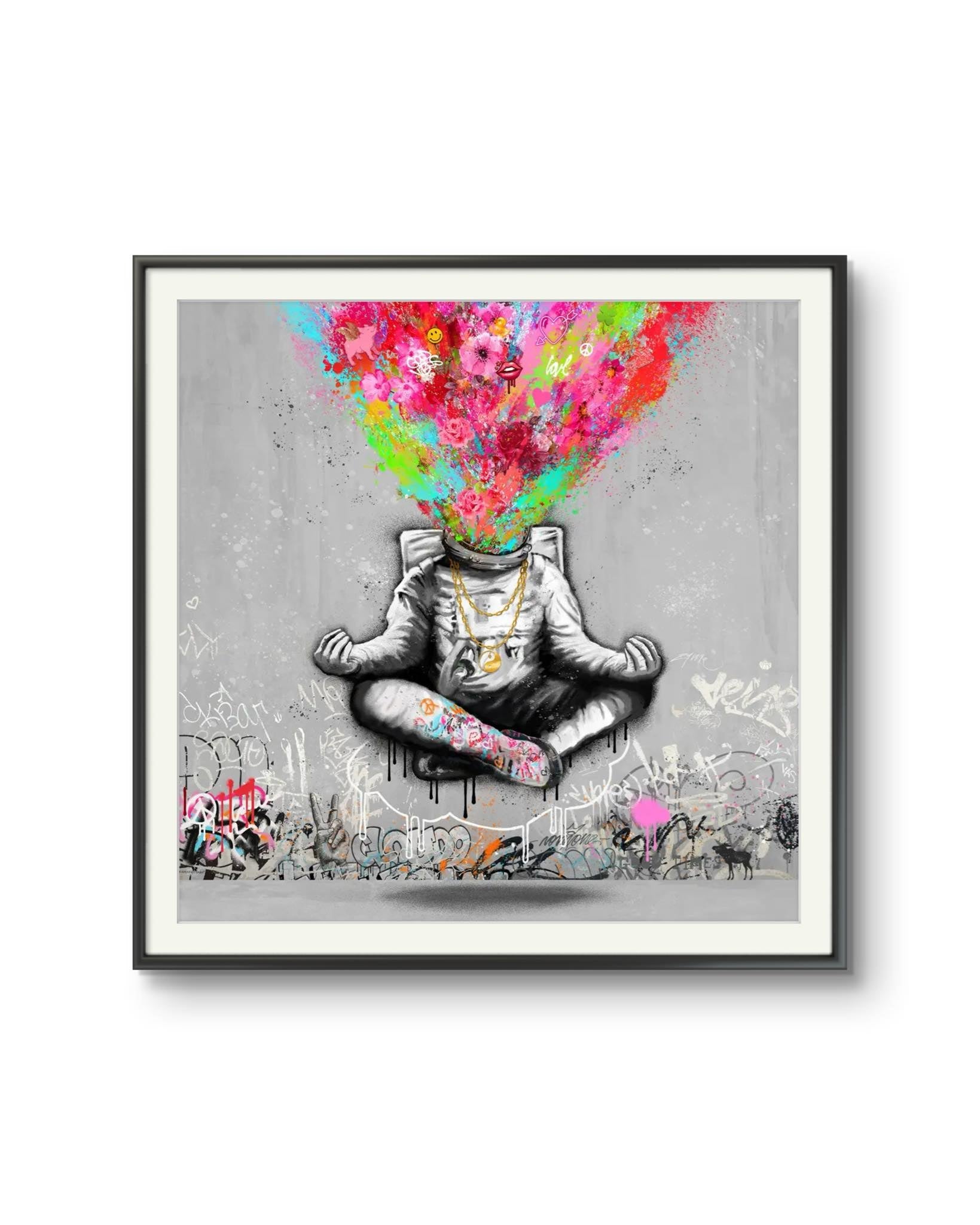 Bilde av Rino Larsen "Cloud 9" laget av Rino Larsen, popart kunst fra Galleri2b